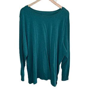 Torrid Super Soft Slub Jersey Cotton Long Sleeve Top Plus Size 4X